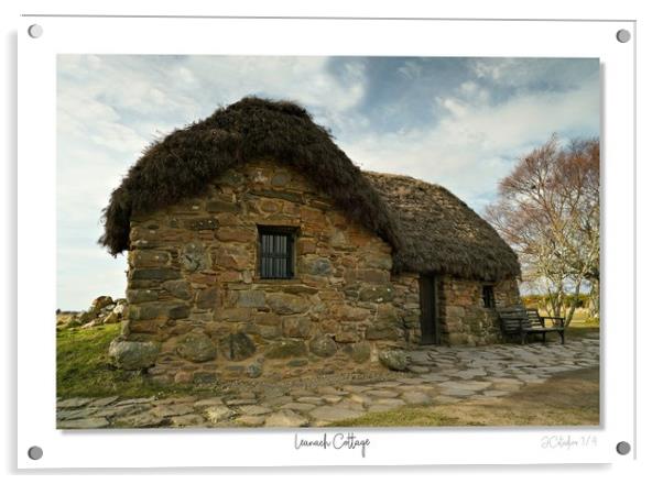 Culloden Battlefield lies Leanach cottage Acrylic by JC studios LRPS ARPS