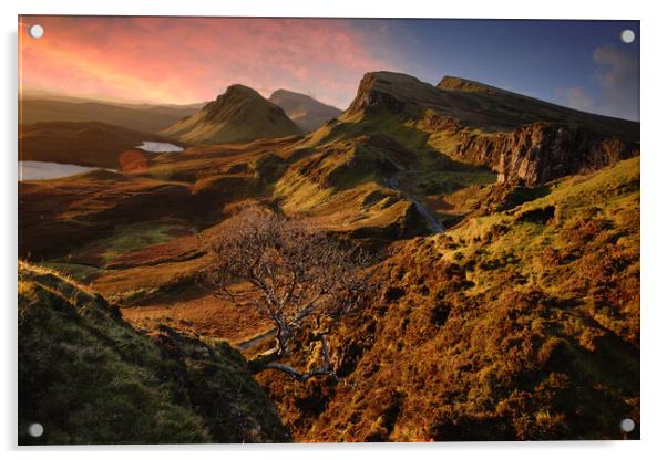  The Quiraing , Skye, Scotland Acrylic by JC studios LRPS ARPS