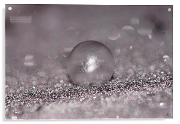  Frozen Bubble  Acrylic by Lady Debra Bowers L.R.P.S