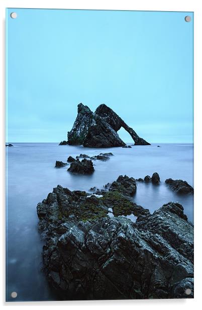 Bow Fiddle Rock Acrylic by Douglas McMann