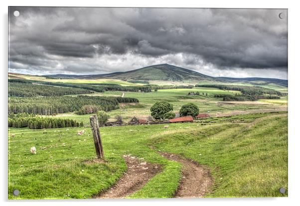 ...where the Deveron winds Acrylic by Douglas McMann