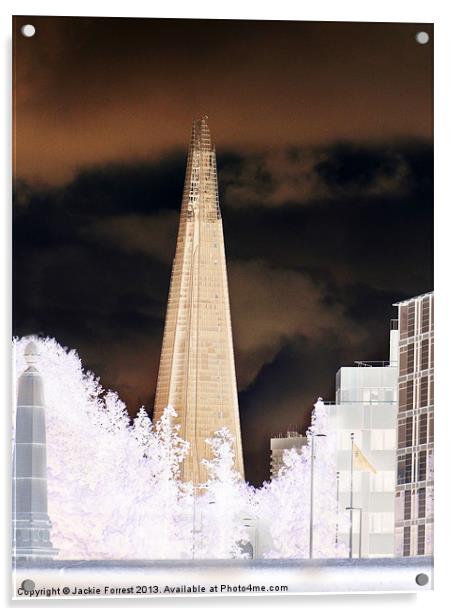 The Shard Acrylic by Jackie Forrest