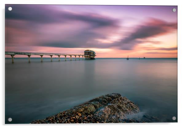 Bembridge Lifeboat Smoothy Acrylic by Wight Landscapes