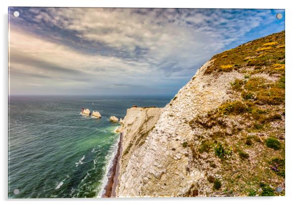 The Needles Acrylic by Wight Landscapes