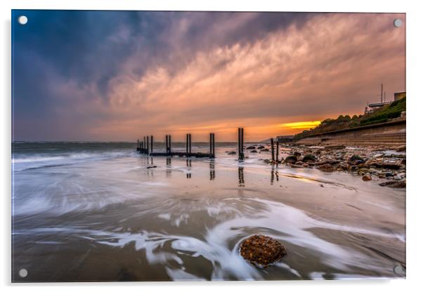 Coastal Watch Station Acrylic by Wight Landscapes