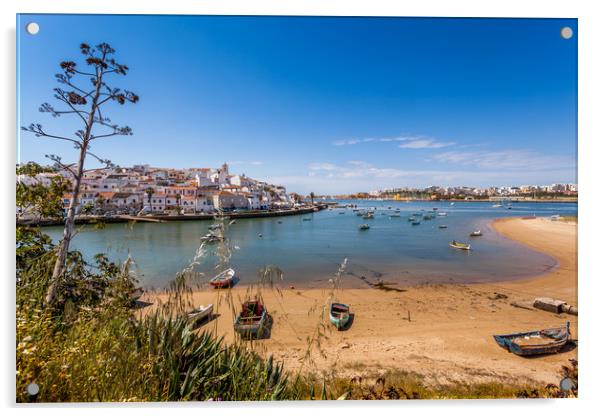 Ferragudo Algarve Portugal Acrylic by Wight Landscapes