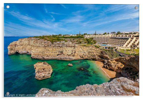 Tivoli Carvoeiro Algarve Resort Acrylic by Wight Landscapes