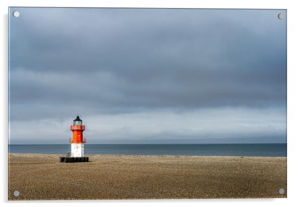 The Winkie Lighthouse, IoM Acrylic by Dave Hudspeth Landscape Photography
