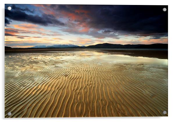 Co Kerry Sunset Acrylic by Dave Hudspeth Landscape Photography