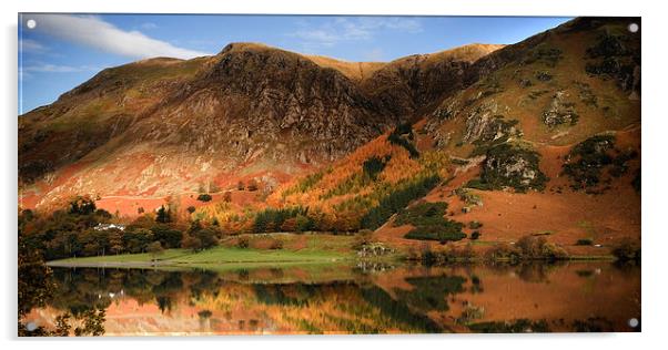 Buttermere Acrylic by Dave Hudspeth Landscape Photography