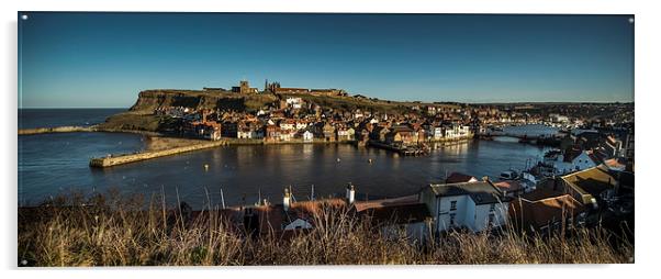 Dracula's View, Whitby Acrylic by Dave Hudspeth Landscape Photography