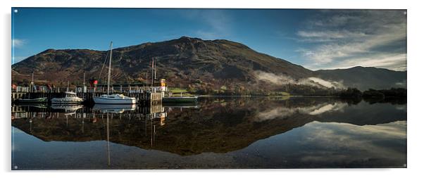 Glenridding Pier, Cumbria Acrylic by Dave Hudspeth Landscape Photography