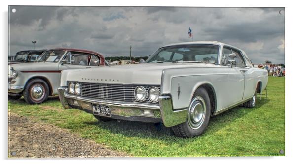 Lincoln Continental Acrylic by Jon Fixter