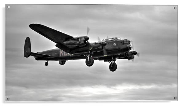 Lancaster Landing  Acrylic by Jon Fixter