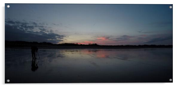 Taking the sunset  Acrylic by Jon Fixter