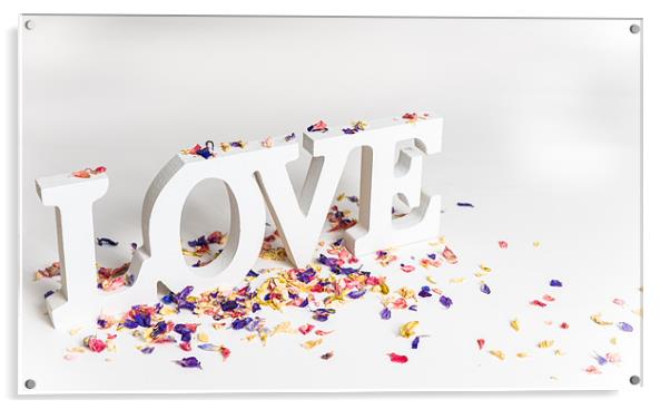 Love & Marriage Acrylic by Ian Johnston  LRPS