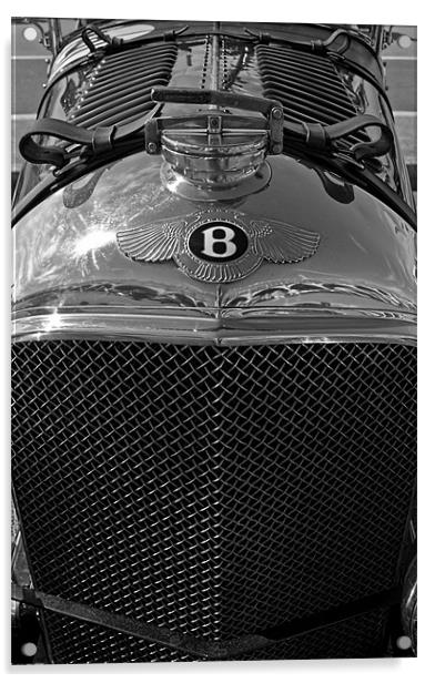 1928 Bentley Acrylic by iphone Heaven