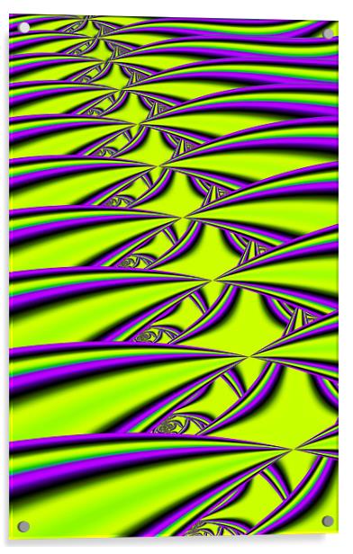Lime and Purple Acrylic by iphone Heaven
