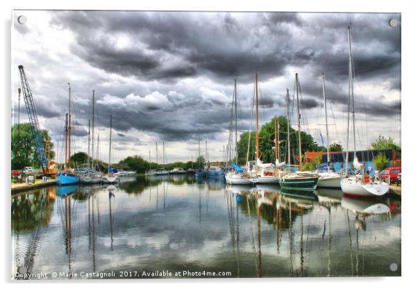    The Marina Acrylic by Marie Castagnoli