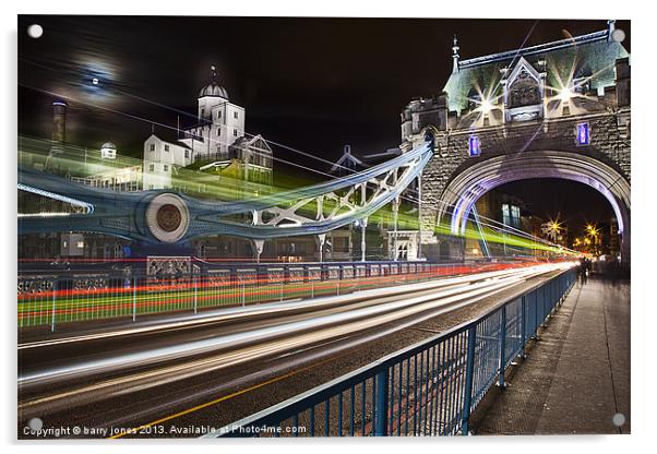 Tower bridge Acrylic by barry jones
