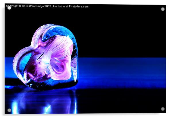 Heart of Glass Acrylic by Chris Wooldridge