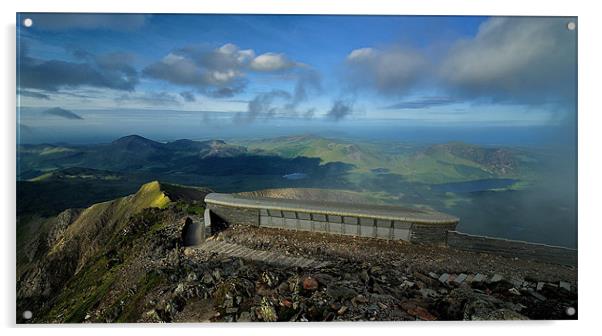 Mount Snowdon Acrylic by Kevin OBrian