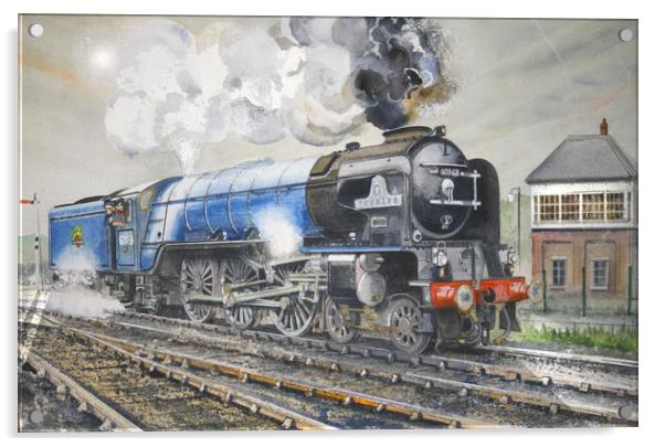 60163 Tornado Acrylic by John Lowerson