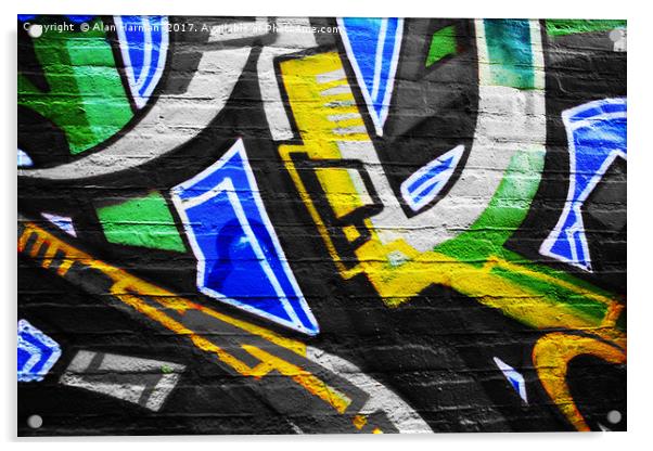 Graffiti 6 Acrylic by Alan Harman