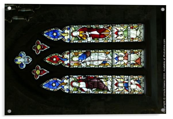 Stained Glass Window for Grace Darling Acrylic by Ursula Keene