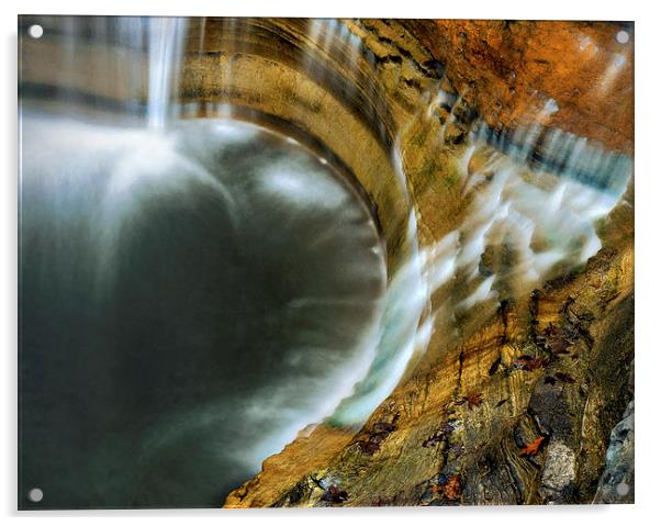  Enfield Falls Acrylic by Bryan Olesen