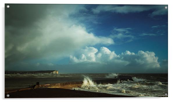 NewHaven Storm Acrylic by nick coombs