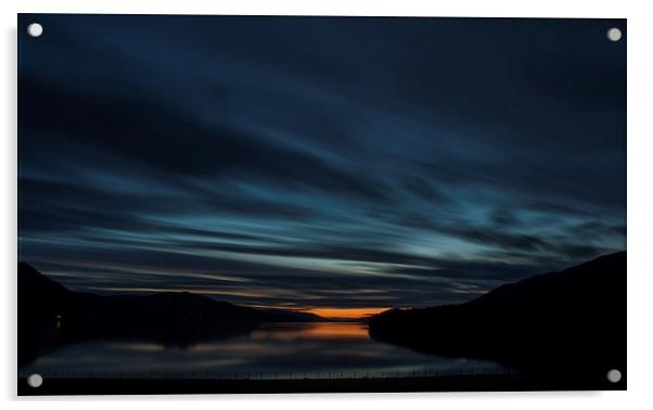 Skye Sunset Acrylic by Shaun Devenney