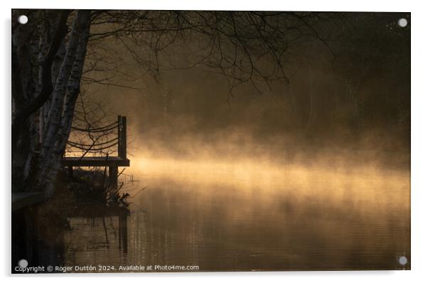 Whispers at Dawn Acrylic by Roger Dutton