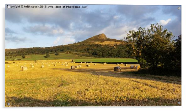  Roseberry Topping Acrylic by keith sayer