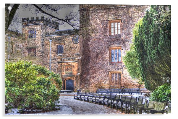 Towneley Hall Acrylic by colin potts