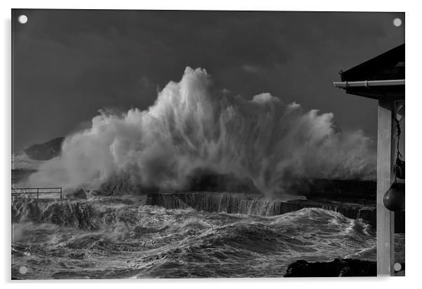 Mullion maelstrom Acrylic by Steve Cowe