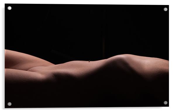 artistic nude Acrylic by simon mallinder