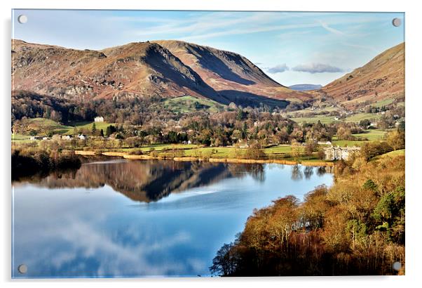  Grasmere Reflections Acrylic by Gary Kenyon