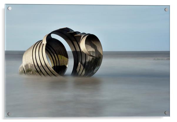 Marys Shell Long Exposure Acrylic by Gary Kenyon