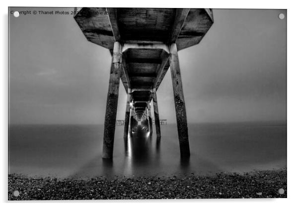 Deal Pier Acrylic by Thanet Photos