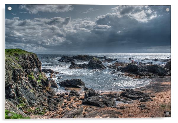 Scottish coast Acrylic by Thanet Photos