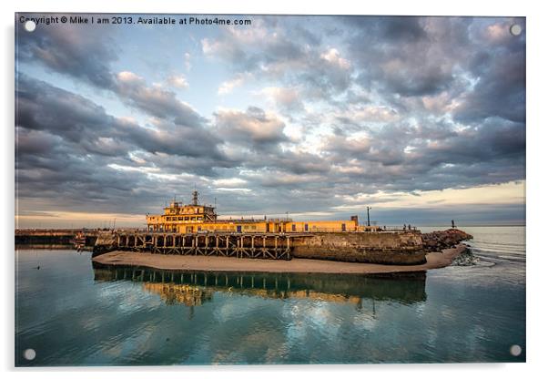 Royal Harbour Brasserie Acrylic by Thanet Photos