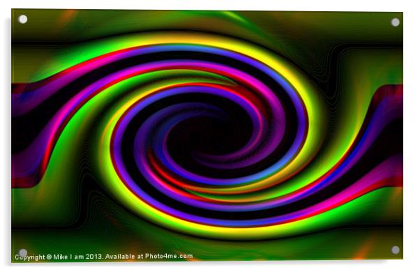 Abstract Art Acrylic by Thanet Photos