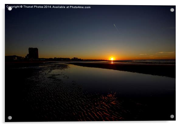 Sunset Acrylic by Thanet Photos