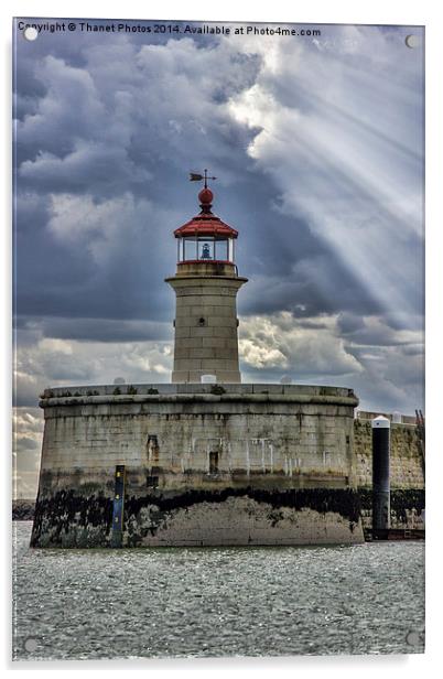  Ramsgate Lighthouse Acrylic by Thanet Photos