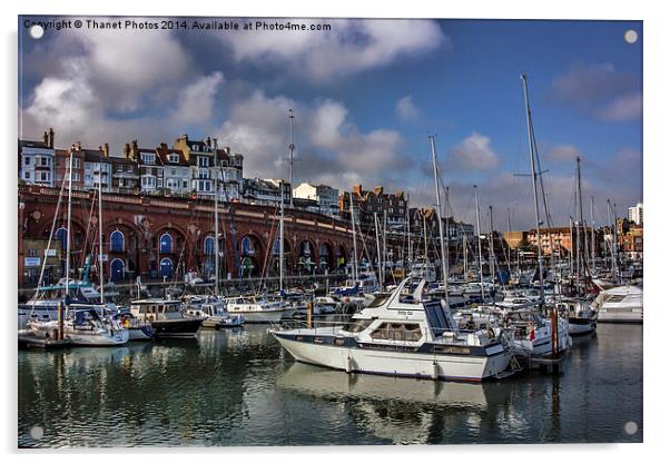  Beautiful Ramsgate Harbour Acrylic by Thanet Photos