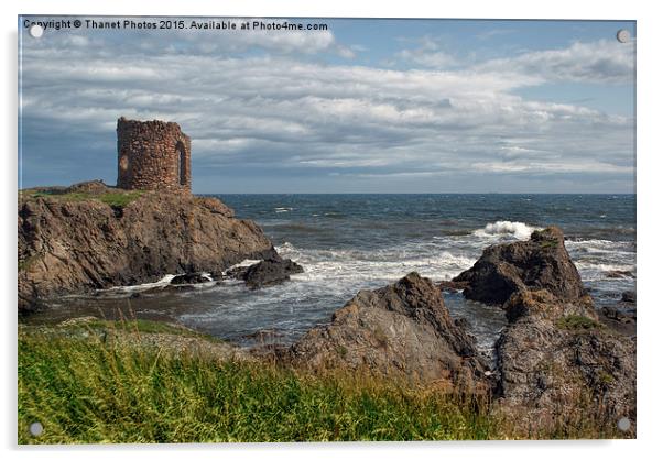  Ladys Tower Acrylic by Thanet Photos