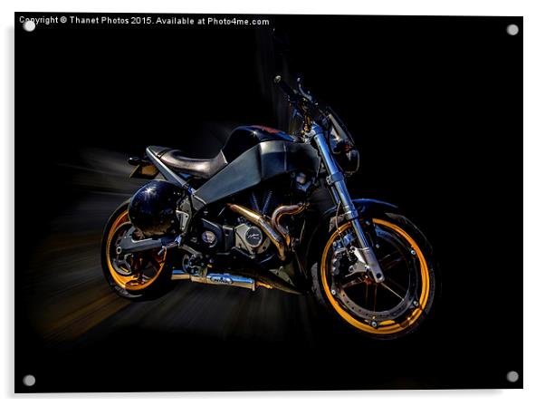  Buell  Acrylic by Thanet Photos
