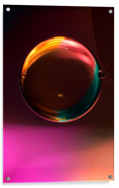 Sphere Acrylic by Gordon Bishop