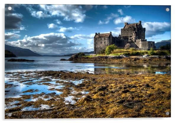 Eilean Donan Castle Acrylic by Jamie Craig